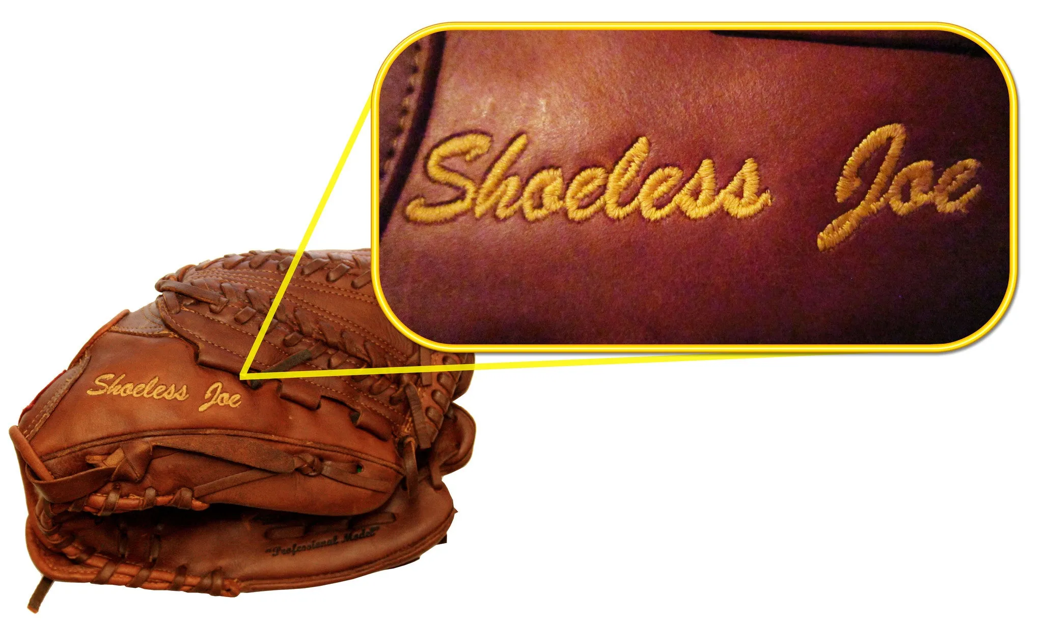 11 3/4" H Web Shoeless Joe Infielder's Baseball Glove - 1175HWR