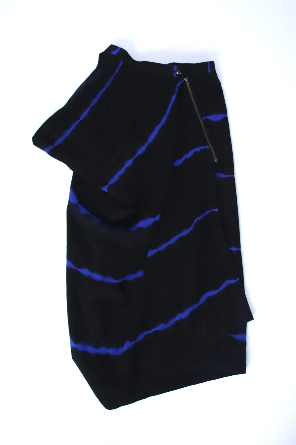 1980s Issey Miyake Wool Deformed Skirt