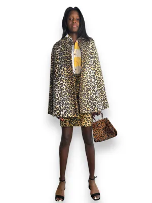 1990s Rena Rowan Faux Fur Skirt