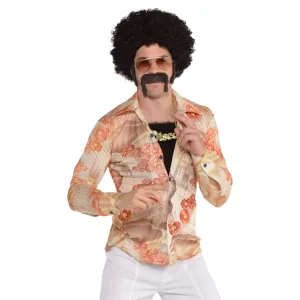 70s Men's Disco Hair Set