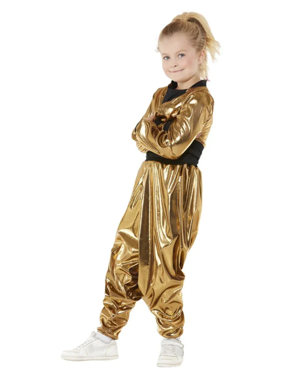 80s Gold Girl's Costume