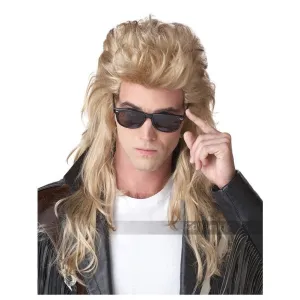 80's Rock Mullet Wig