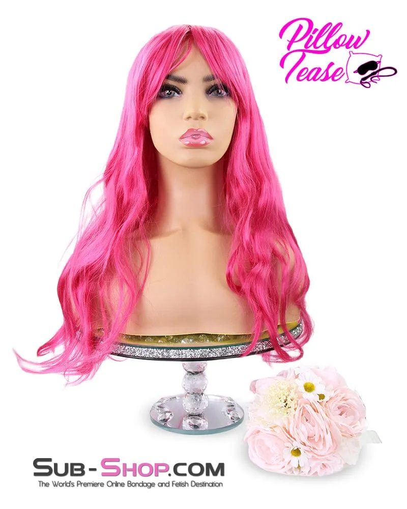 9967AE      Sex Bomb 24" Pink Wig