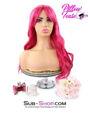 9967AE      Sex Bomb 24" Pink Wig