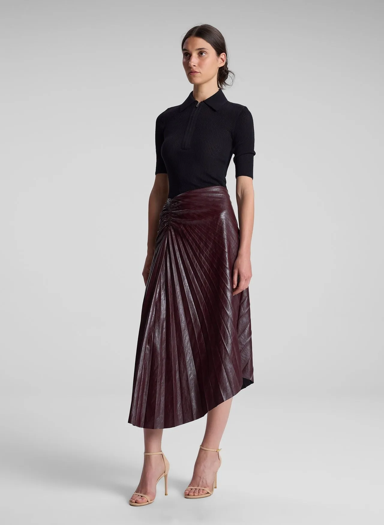 A.L.C. Tracy Skirt in Cardovan