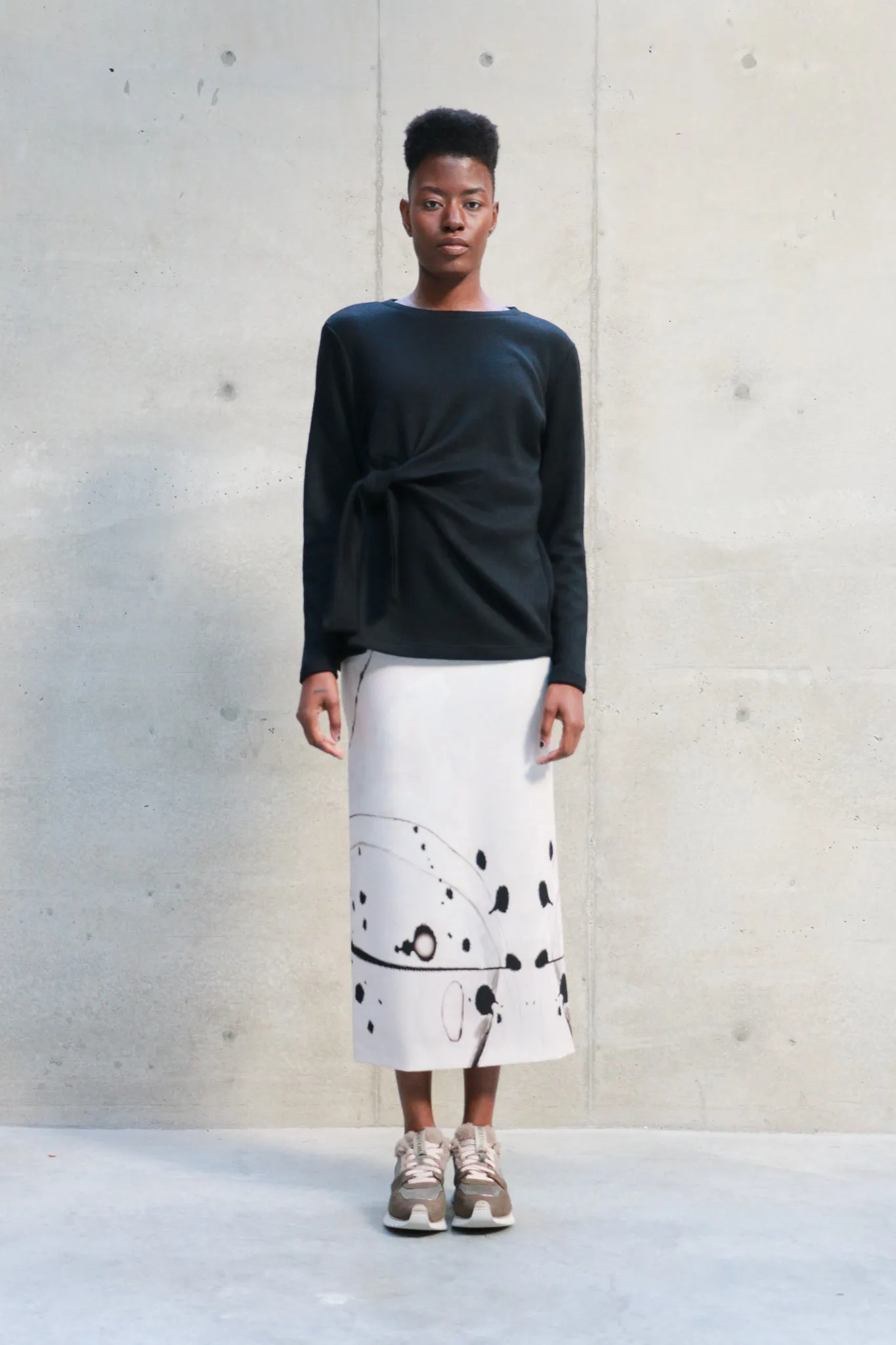 Alessio Bardelle Abstract Pencil Skirt