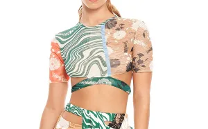 Arianne Crop-Harlyn Skirt ::RET
