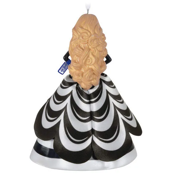 Barbie 65th Anniversary Blue Sapphire Barbie Porcelain and Fabric Hallmark Keepsake Ornament