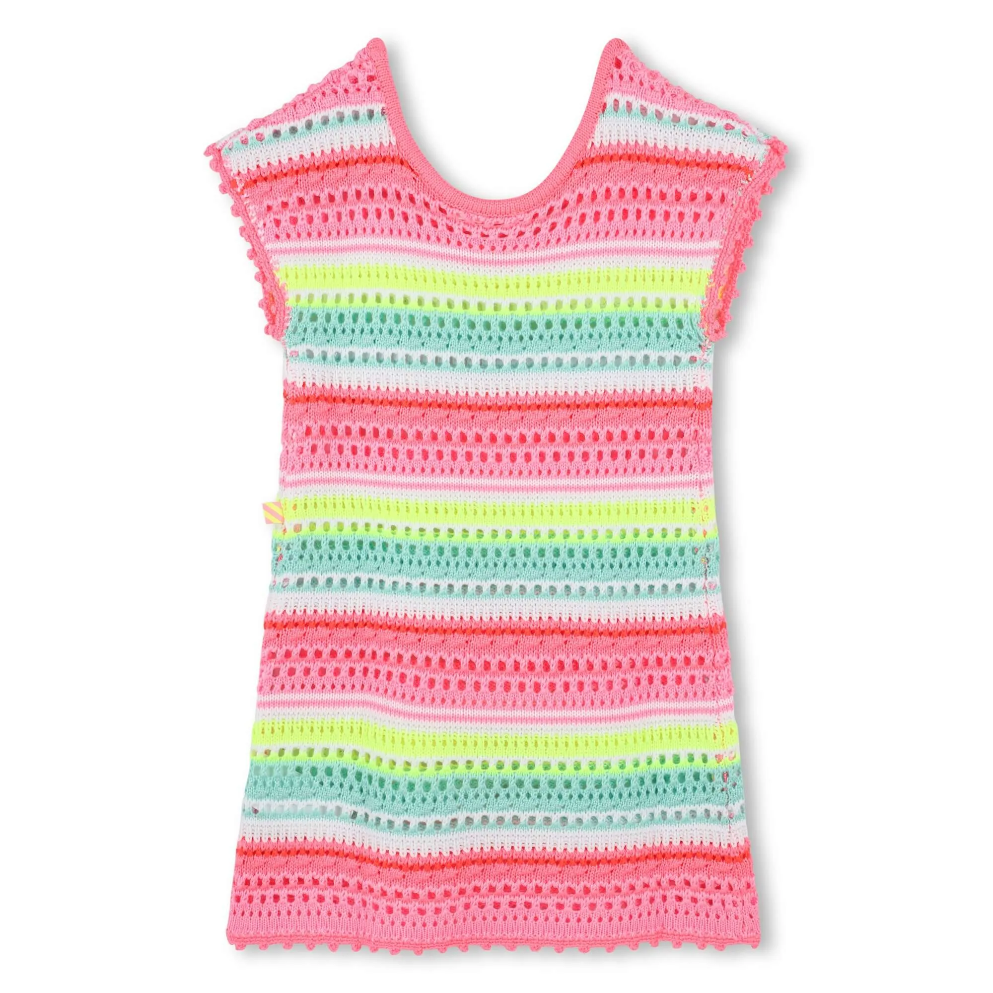 Billieblush Multicoloured Crochet Dress
