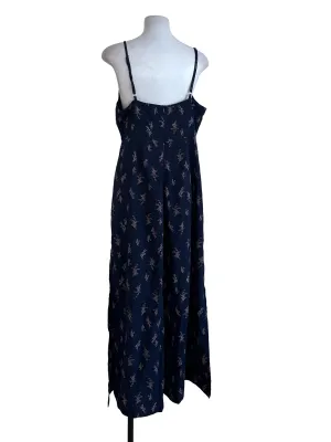 Black Pleated Ruffle Jumpsuit