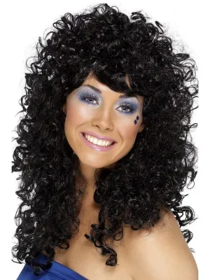 Boogie Babe Black Wig