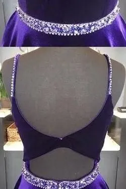 Burgundy Velvet Homecoming Dress Short Plunging V-neckline