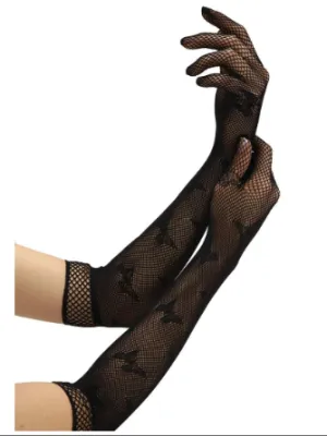 Butterfly Lace Opera Gloves