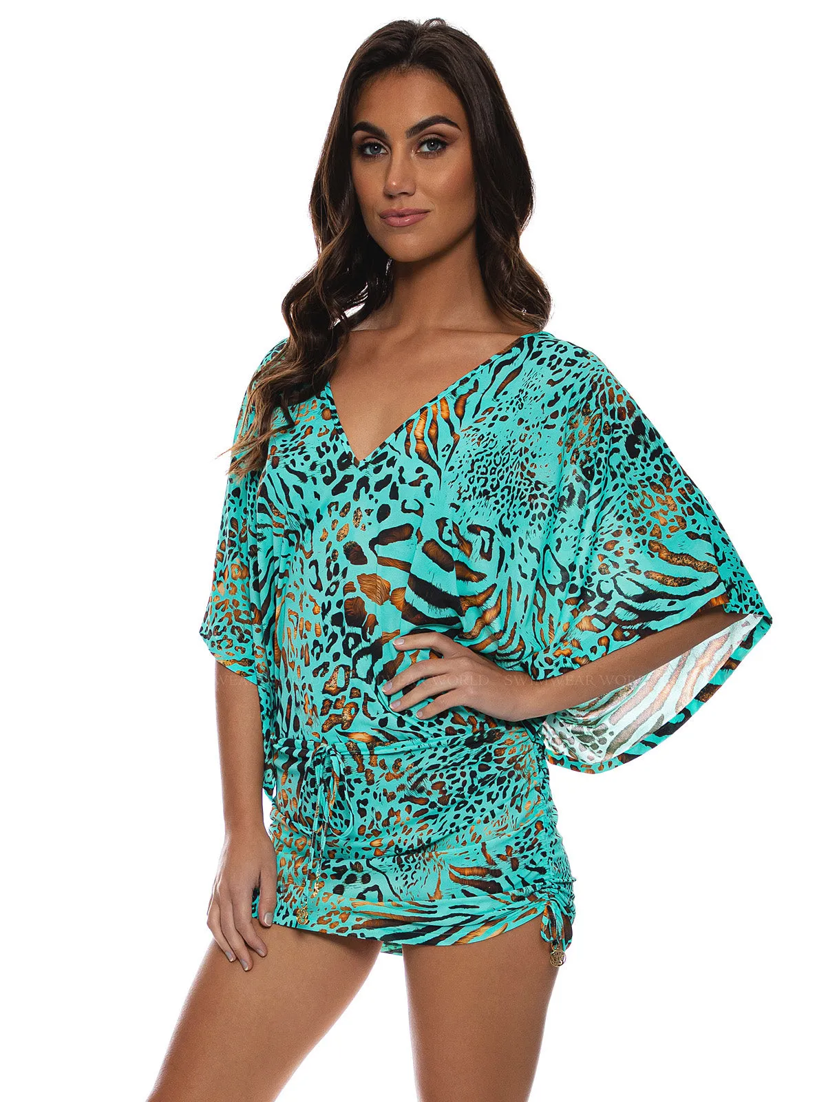 Cabana V Neck Dress ::RET