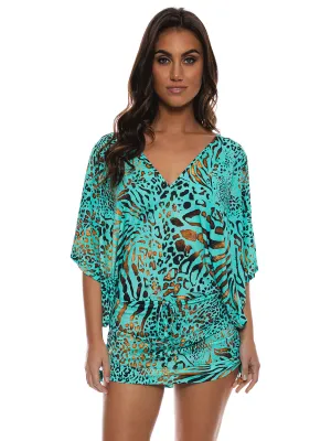 Cabana V Neck Dress ::RET