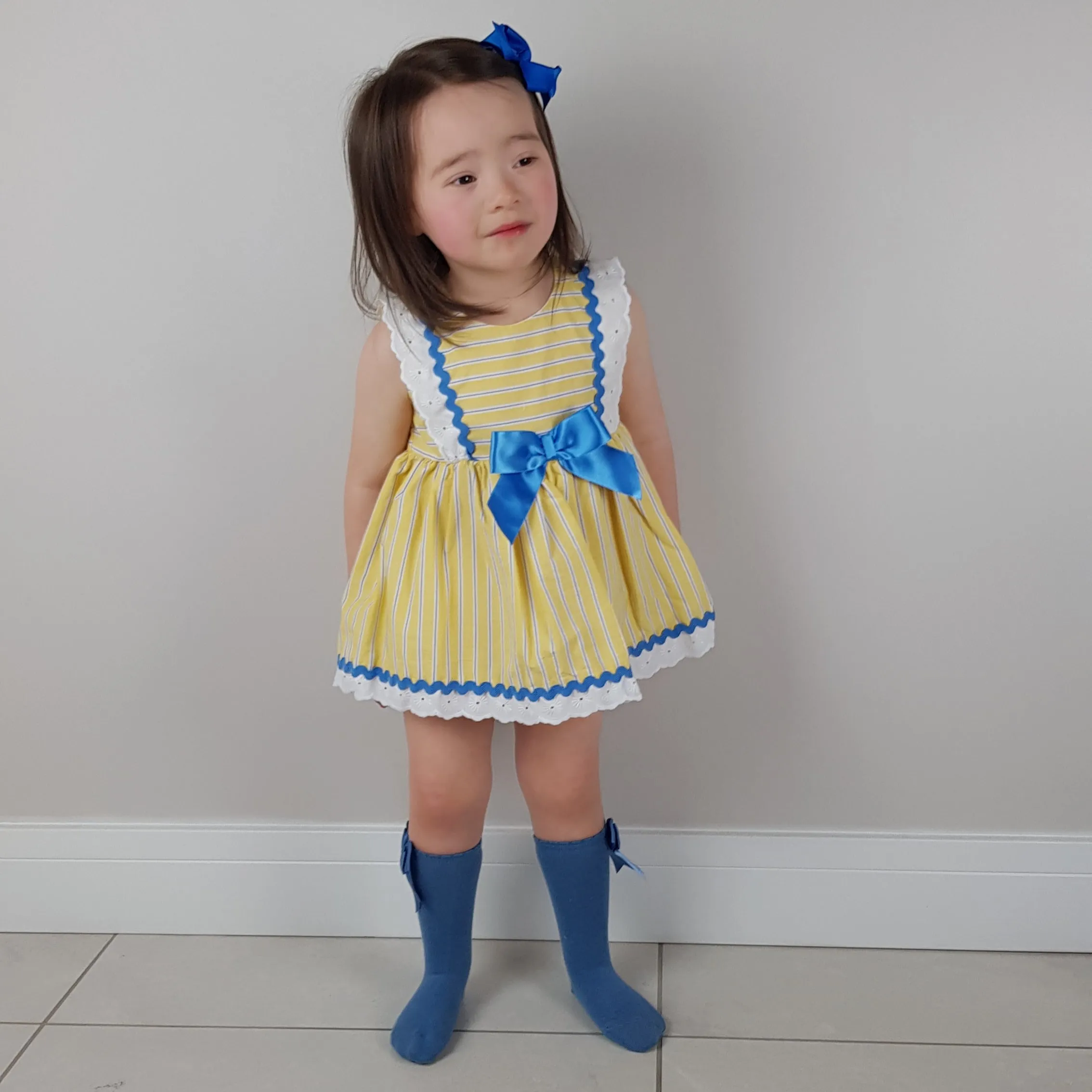 Ceyber Girls Yellow and Blue Collection