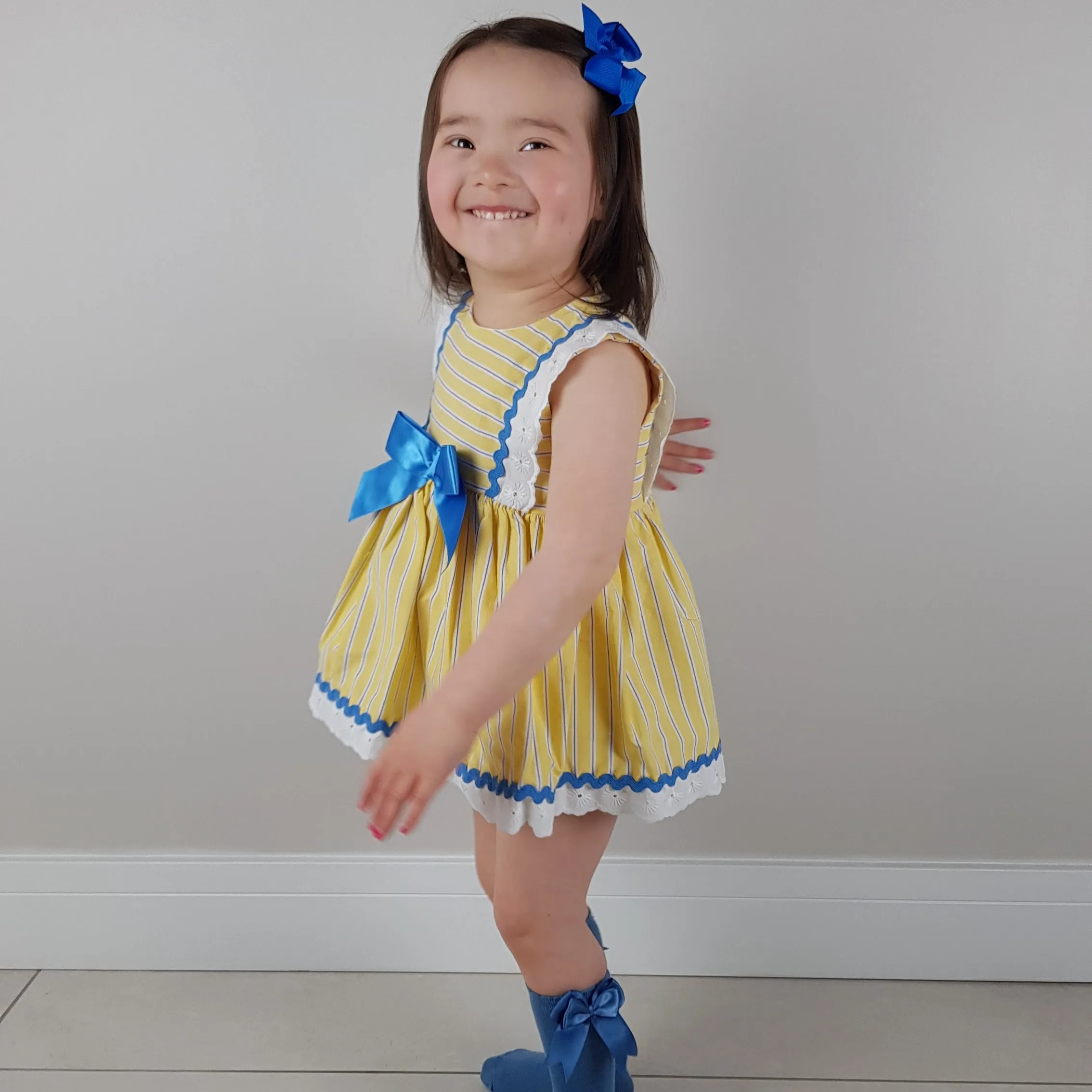 Ceyber Girls Yellow and Blue Collection