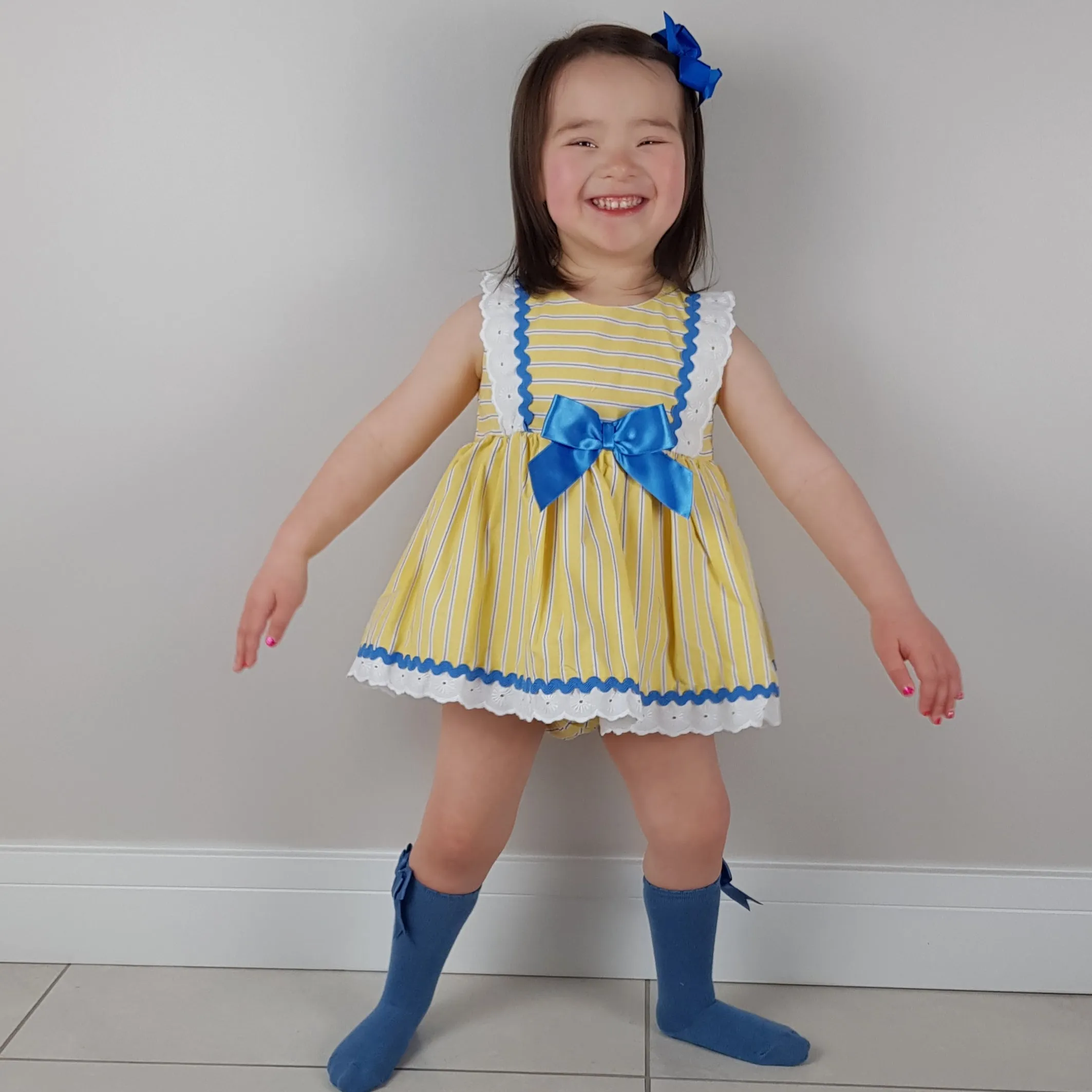 Ceyber Girls Yellow and Blue Collection