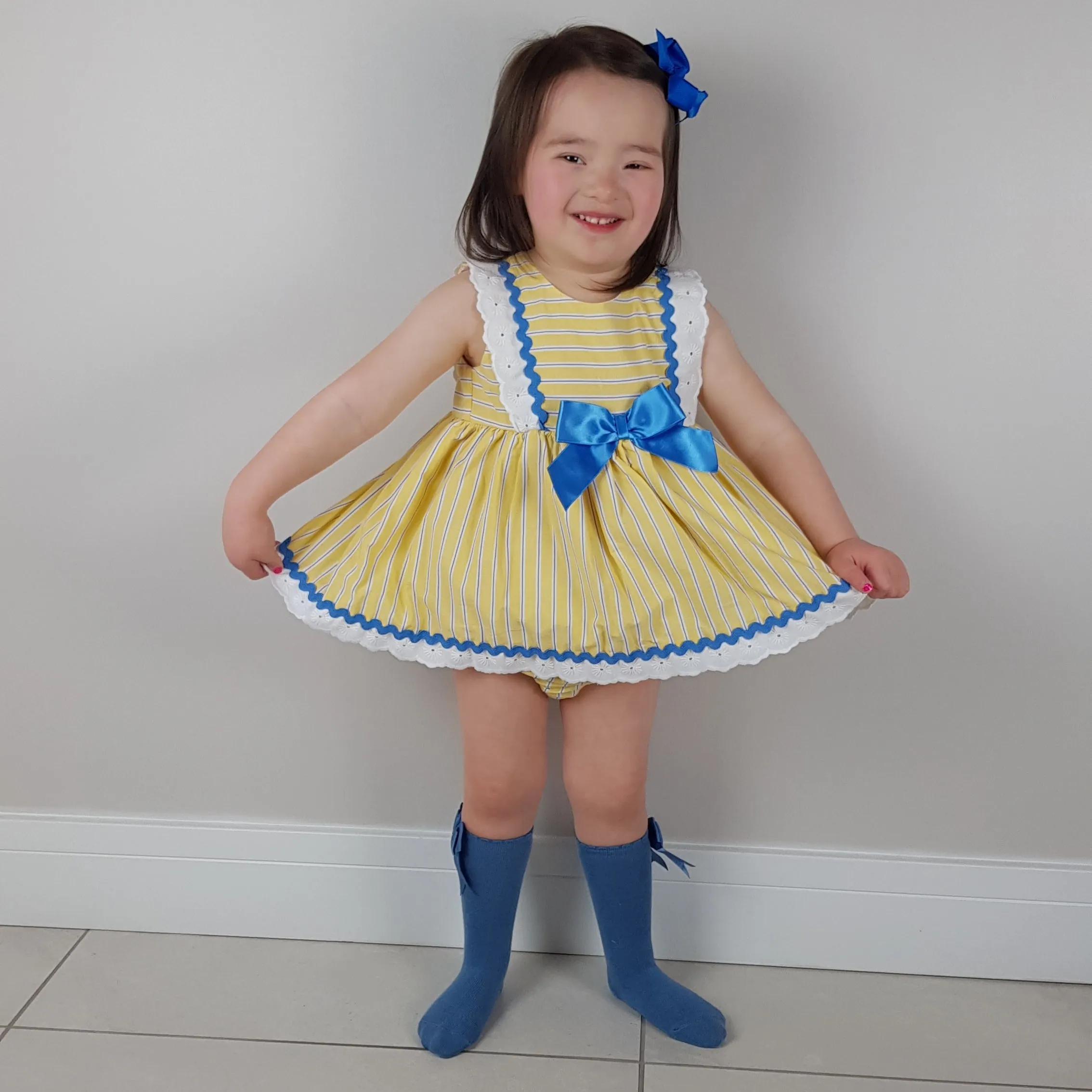 Ceyber Girls Yellow and Blue Collection
