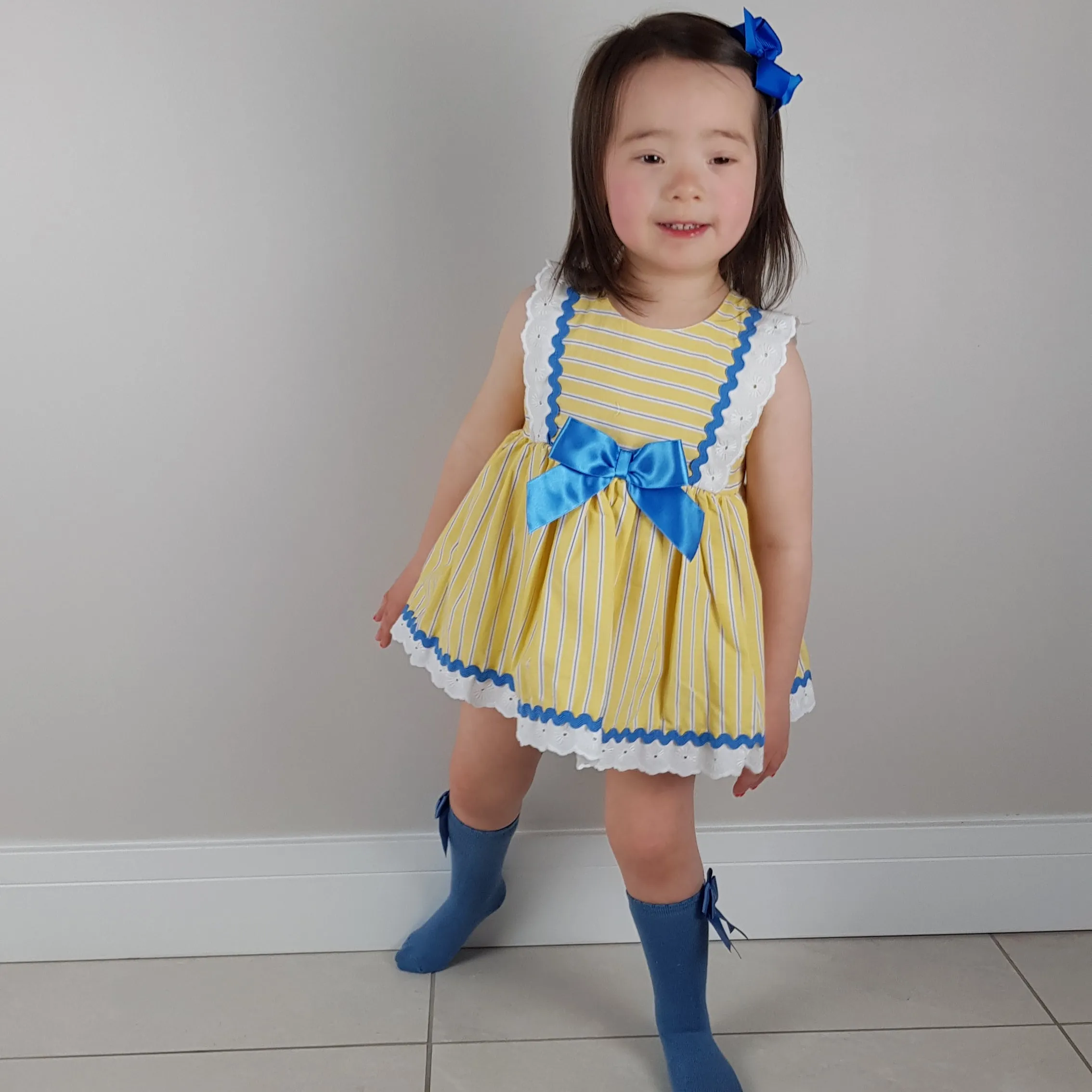 Ceyber Girls Yellow and Blue Collection