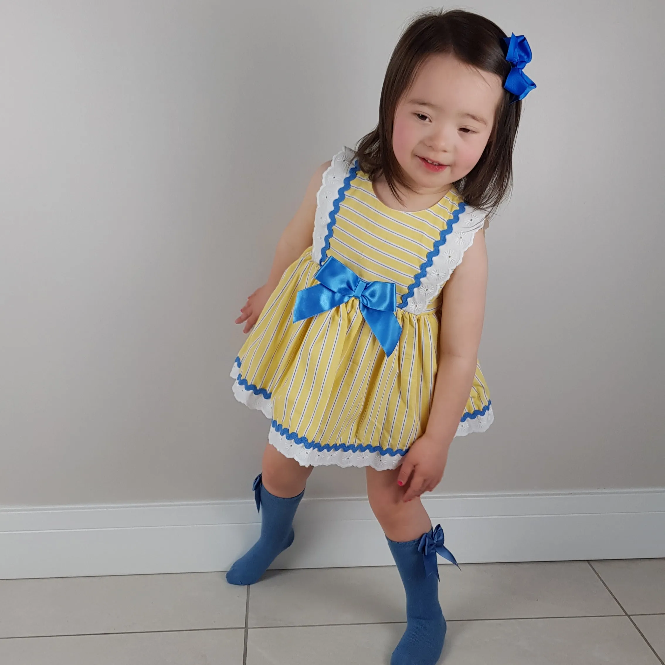Ceyber Girls Yellow and Blue Collection