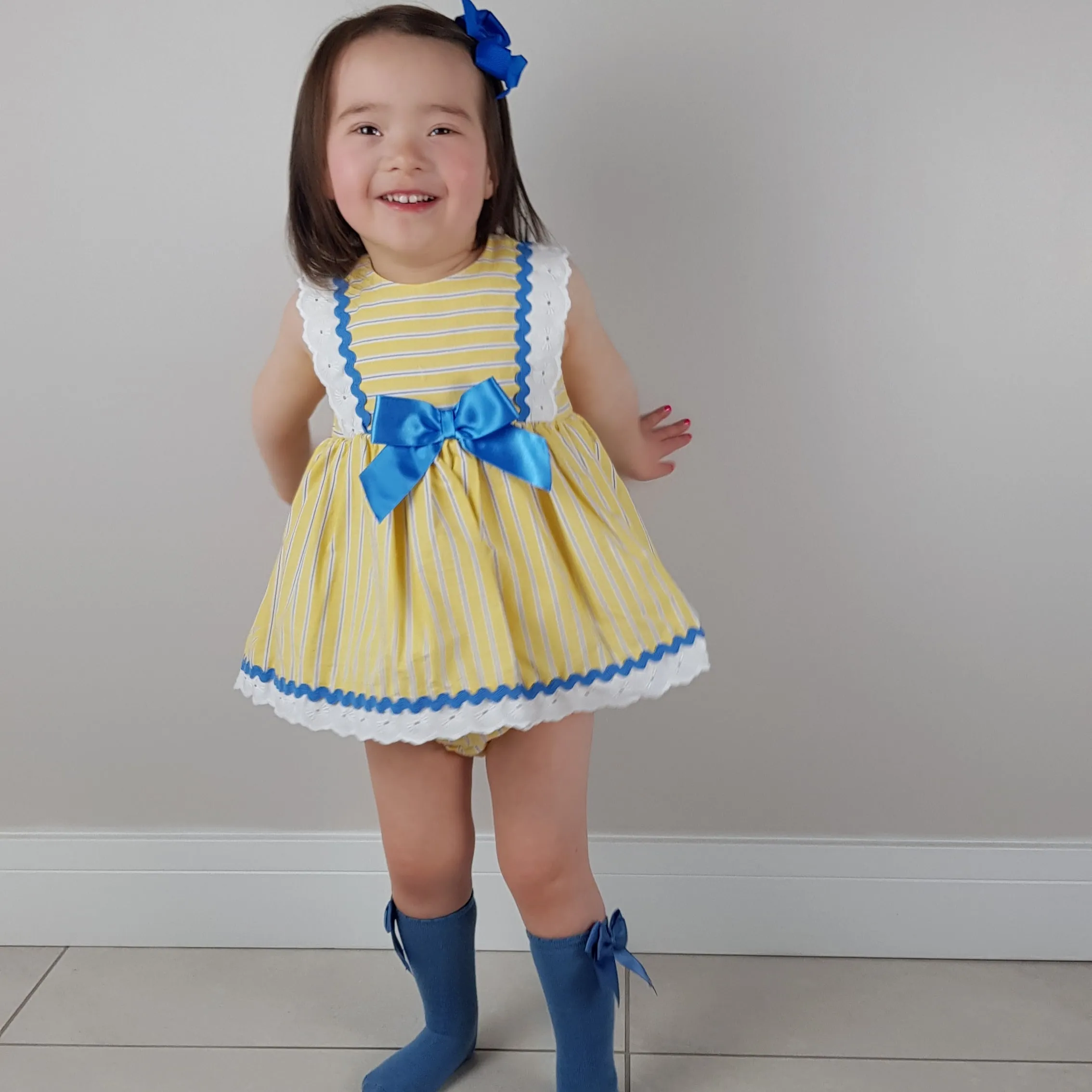 Ceyber Girls Yellow and Blue Collection