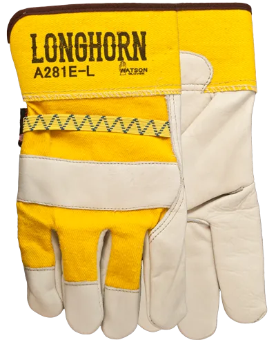 CLA281E-L Gloves-Watson Longhorn Leather L