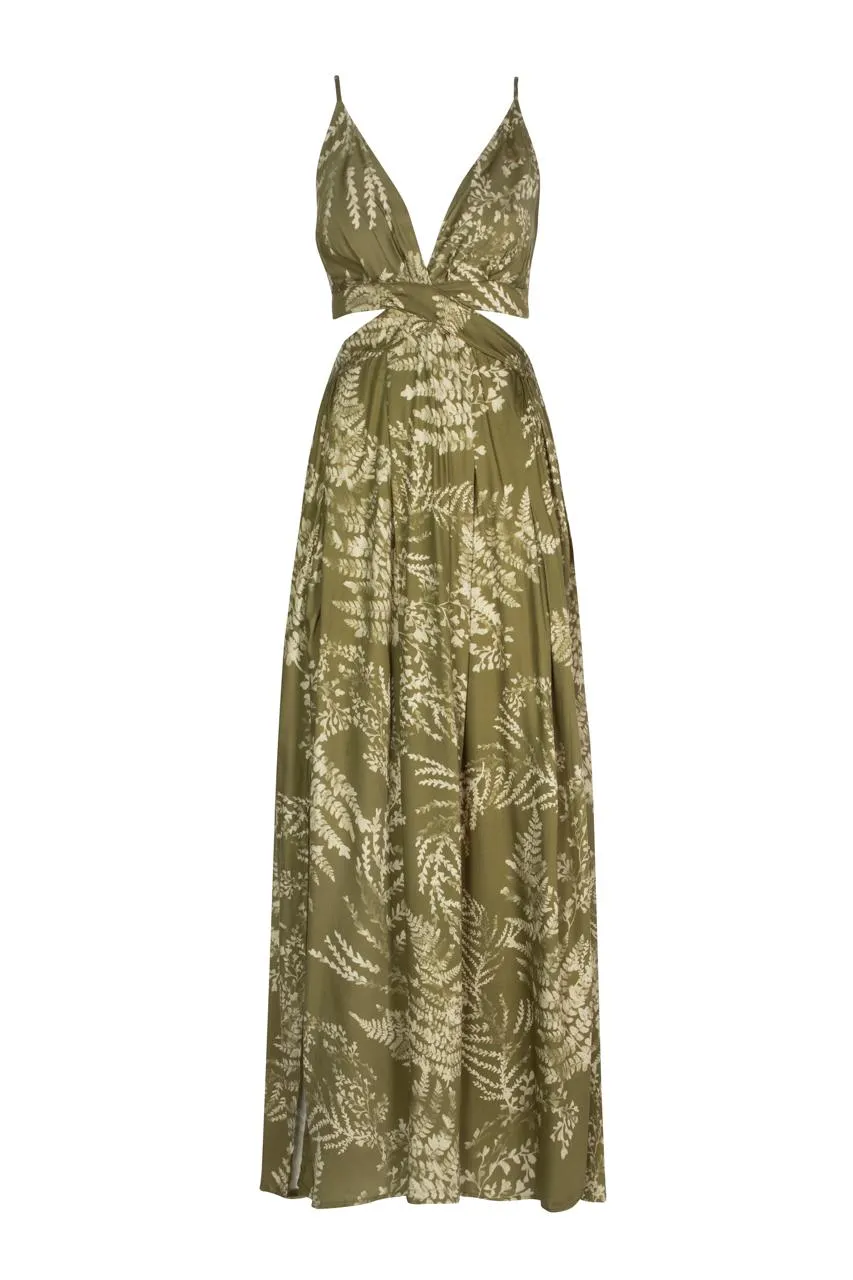 Dappled Olive - Caitlin Dress