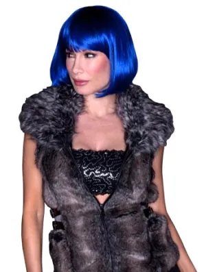 Dark Blue Cindy Wig Accessory