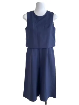 Dark Blue Mid-Length Jumpsuit TEM