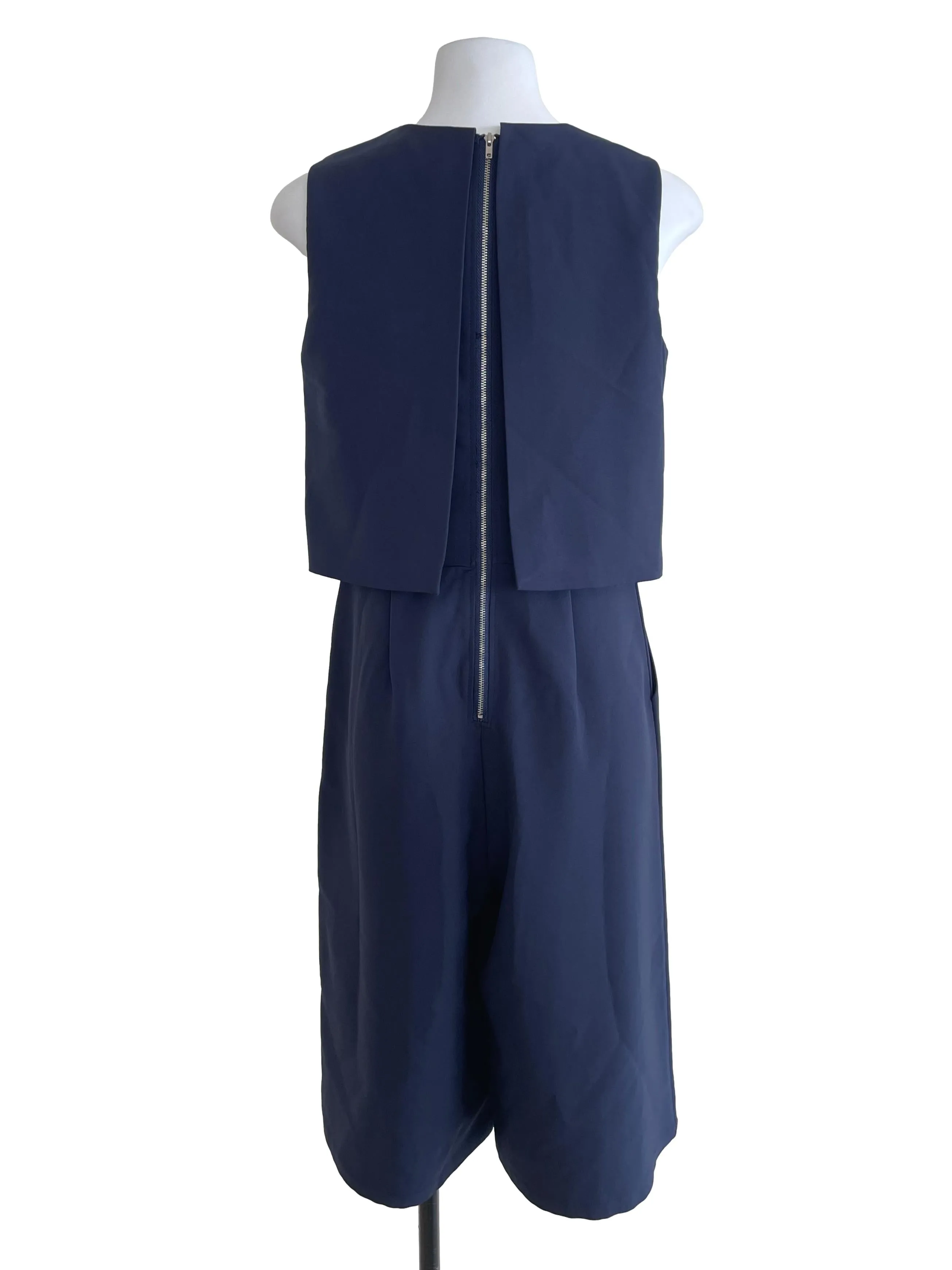 Dark Blue Mid-Length Jumpsuit TEM