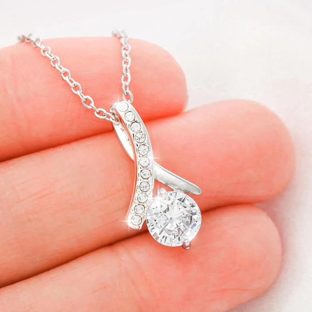 Dear Best Friend Alluring Beauty Necklace, Best Friend Gift