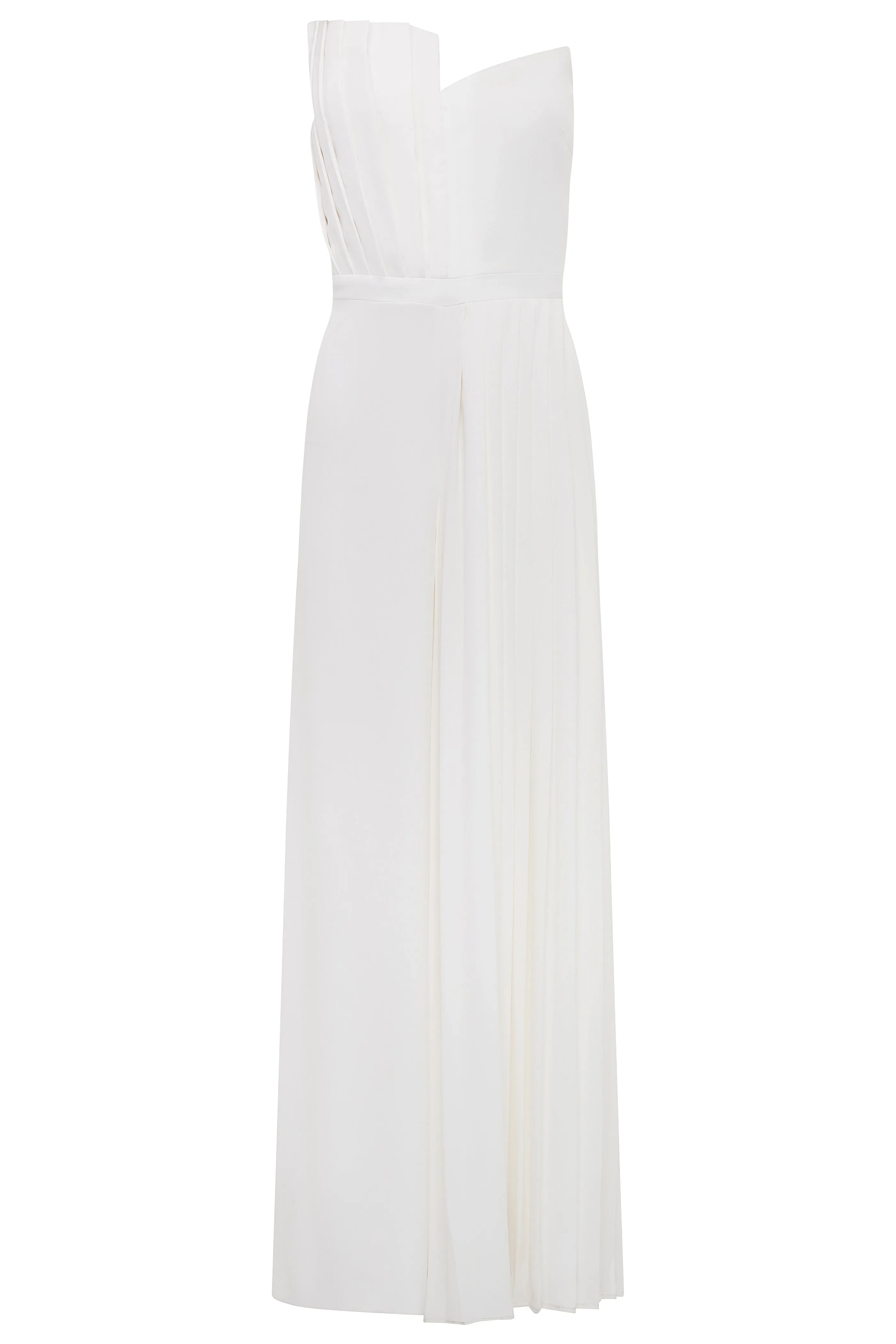 Destiny Pleated Bridal Jumpsuit