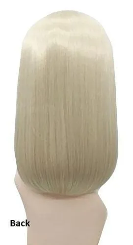 Disco Shoulder Length Blonde 70's Female Costume Wig With Fringe