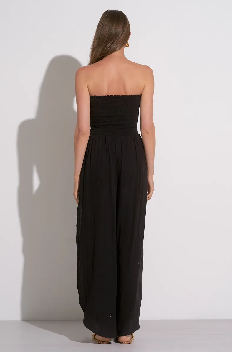 Elan Strapless Smocked Jumper
