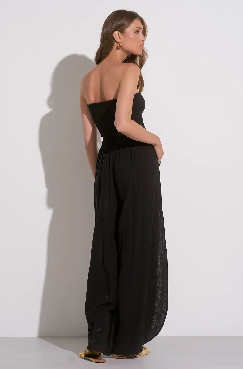 Elan Strapless Smocked Jumper