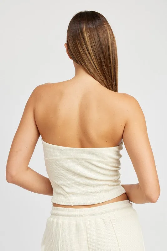 Emory Park ZIP UP TUBE TOP