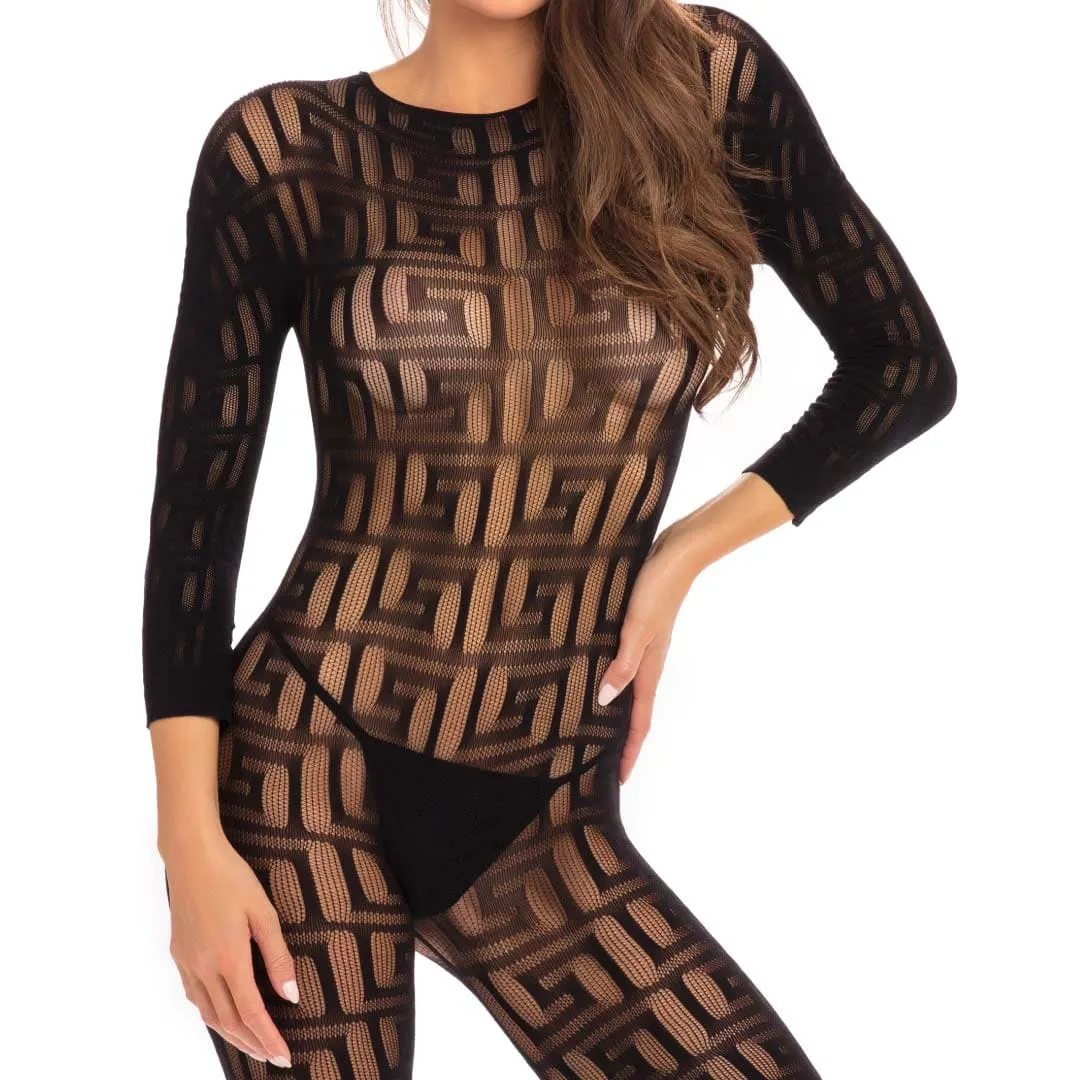 Exotic Crotchless Bodystocking