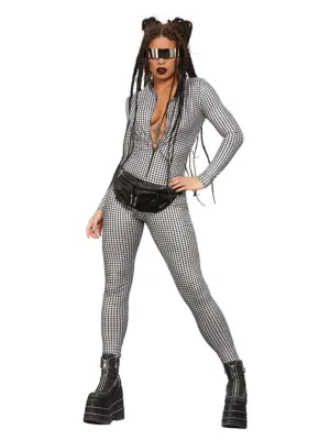Fever Disco Holographic Catsuit