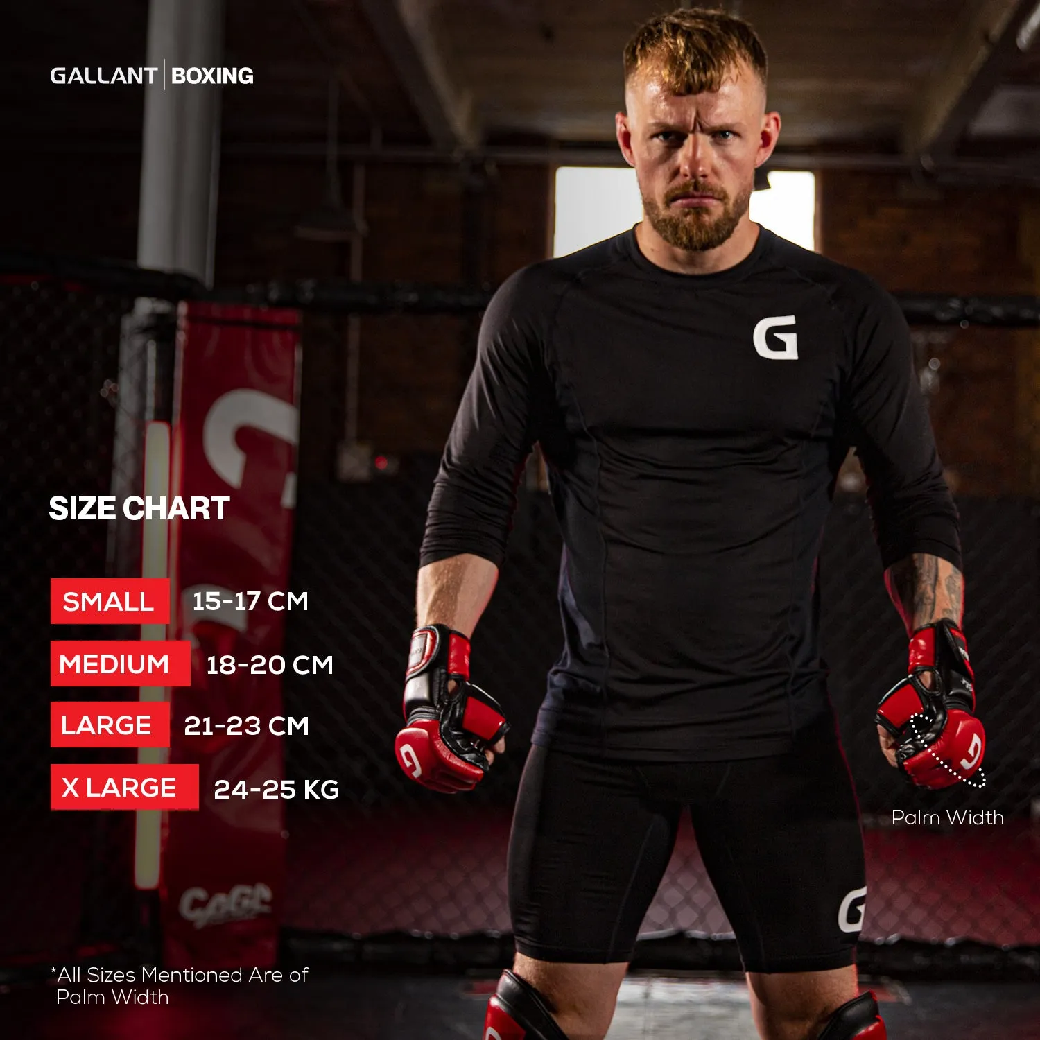 Gallant Heritage MMA Gloves - MMA Sparring Gloves