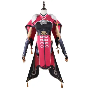 Game Genshin Impact Cosplay Costume Beidou Dress