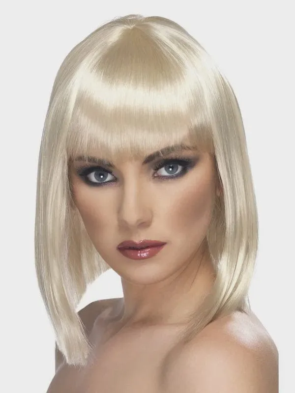 Glam Blonde Long Bob Wig