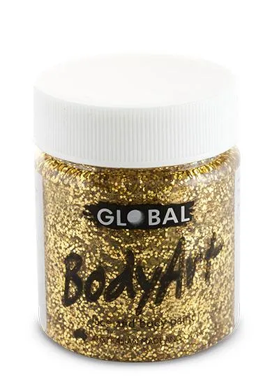Gold Glitter Body and Face Paint