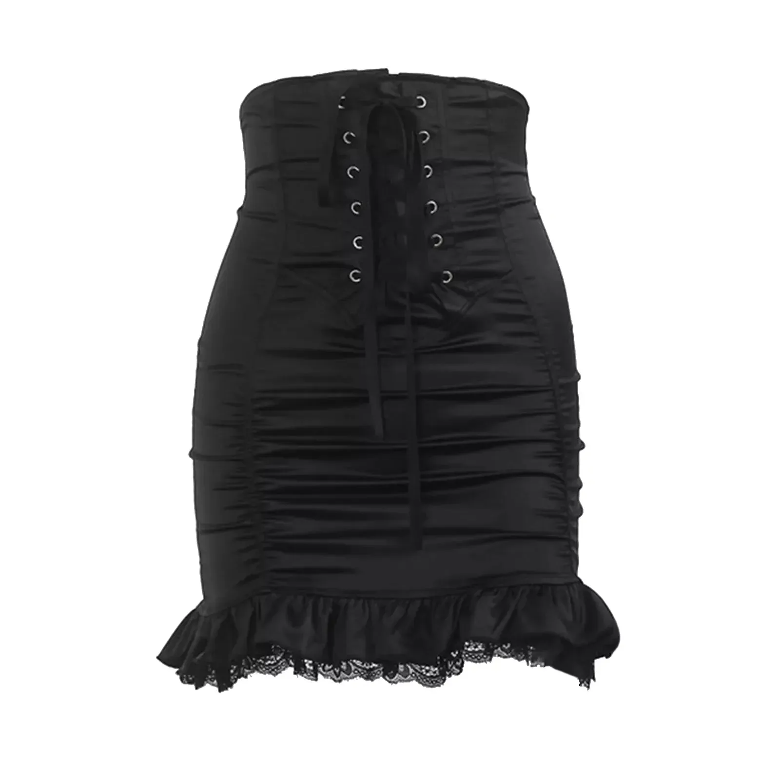Gothic Pencil Punk Skirt