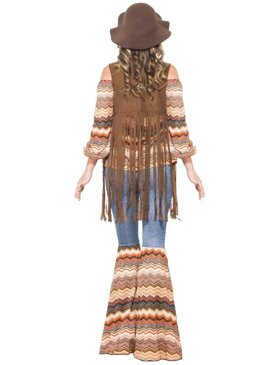 Harmony Hippie Costume Multi-Colored