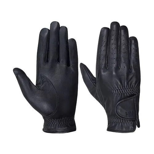 Hy5 Leather Horse Riding Gloves