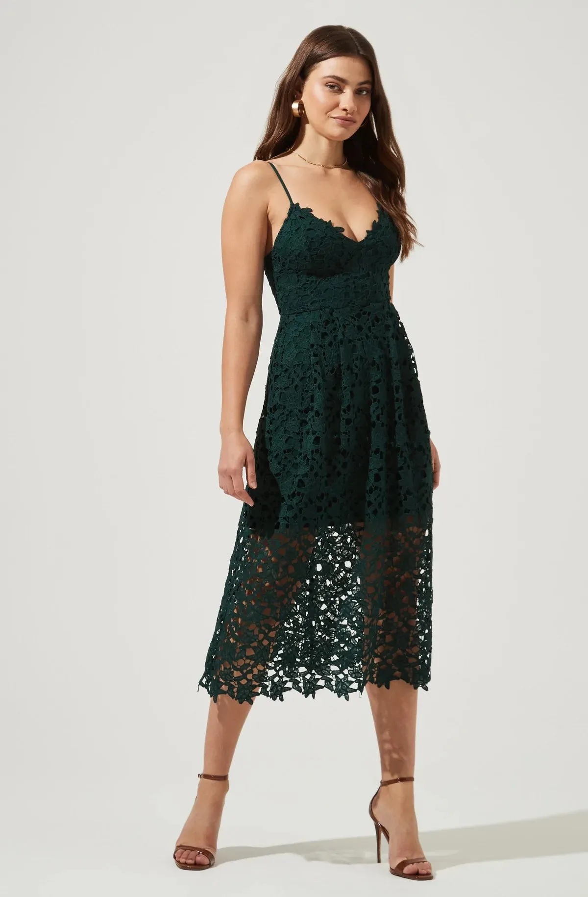 Lace Midi Dress