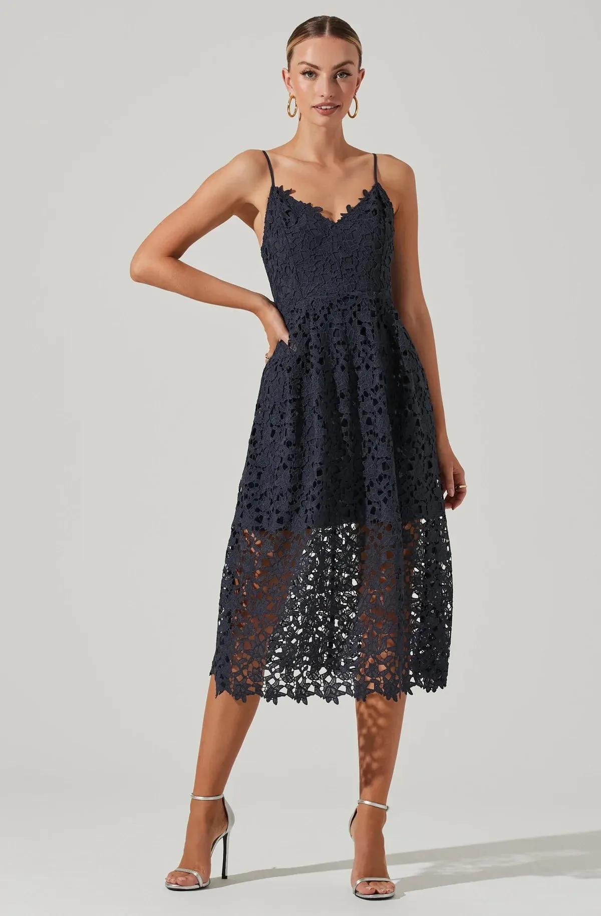 Lace Midi Dress