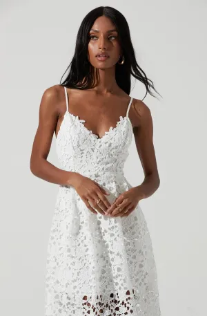 Lace Midi Dress