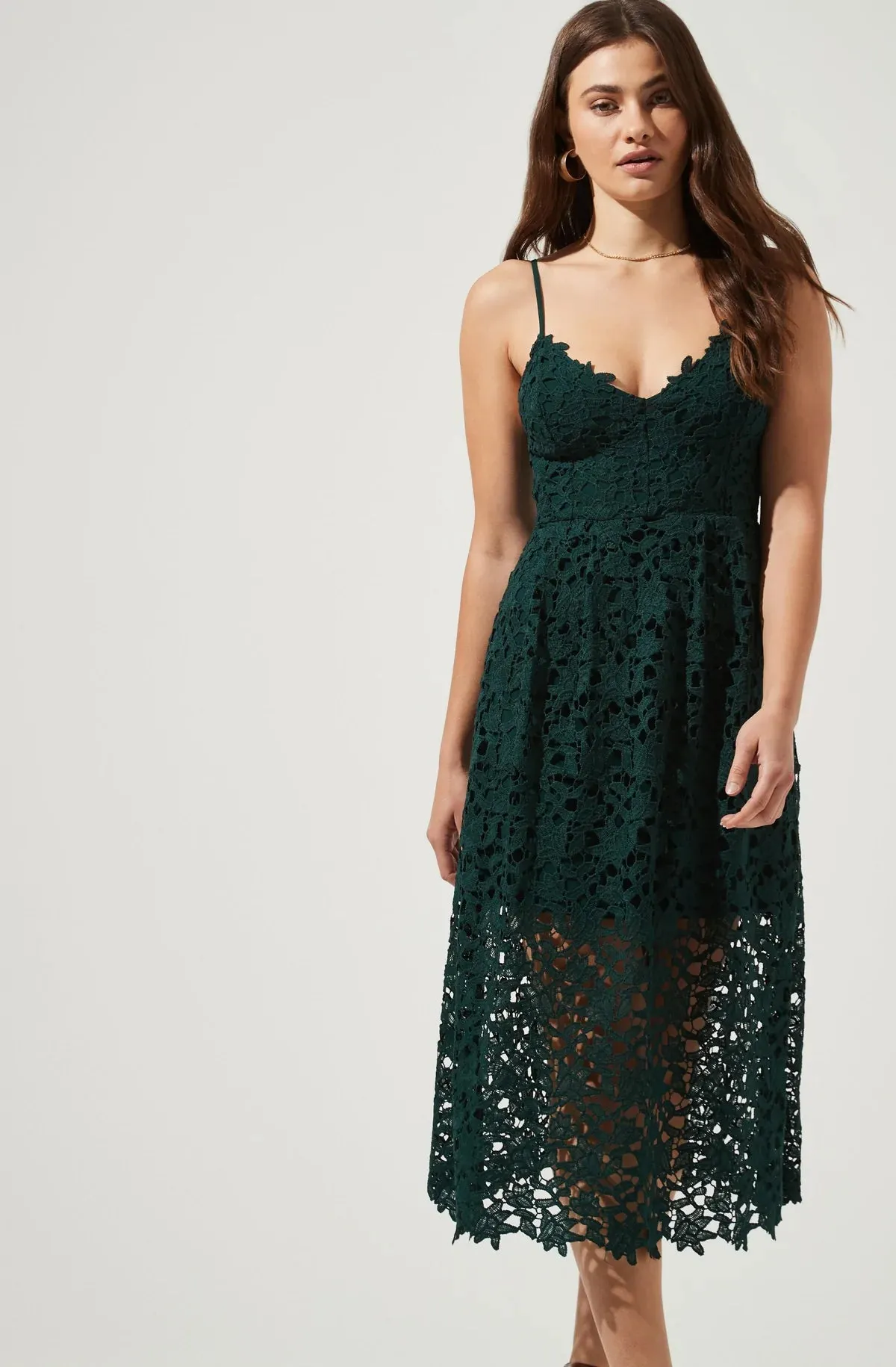 Lace Midi Dress